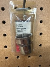 LASCO 09-1025 Chrome Plated 2.2 GPM Female Hose Thread Aerator