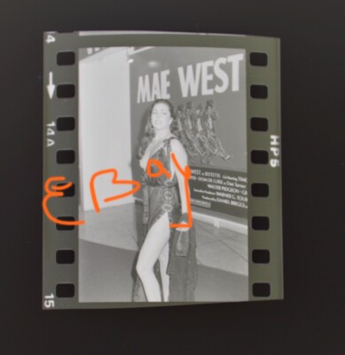 1970'S Vintage 35mm ORIGINAL Kodak negative EDY WILLIAMS IN REVEALING DRESS