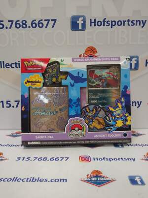 2024 POKEMON HONOLULU WORLD CHAMPIONSHIPS DECK SAKUYA OTA ANCIENT