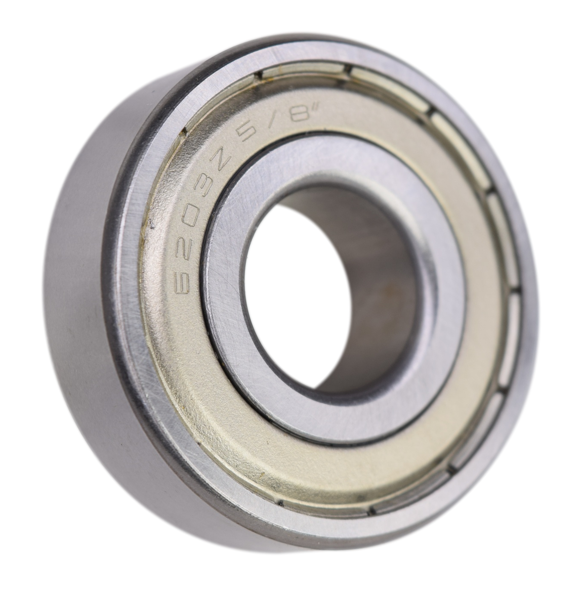 2 Each) 6203-ZZ-5/8 6203-2Z10 203SS10 Shielded Radial Ball Bearing