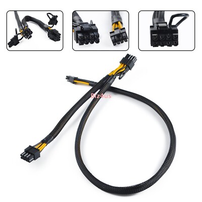 Mini 8-Pin to 8+8-Pin GPU Power Cable for HP DL380 Gen10 G10 Plus G11, DL385 G10