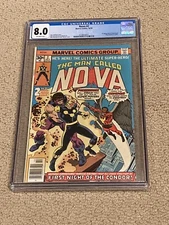 Nova 2 CGC 8.0 OW Pages Newsstand (1st app Powerhouse)