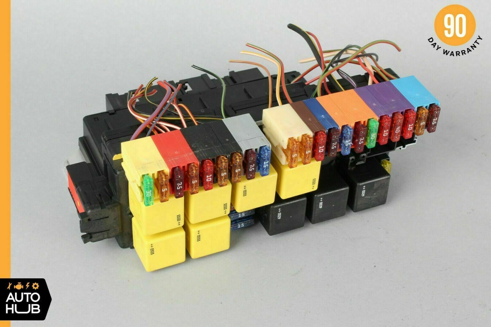 03-12 Mercedes R230 SL550 SL500 SLR Front Left SAM Fuse Box Control Module OEM