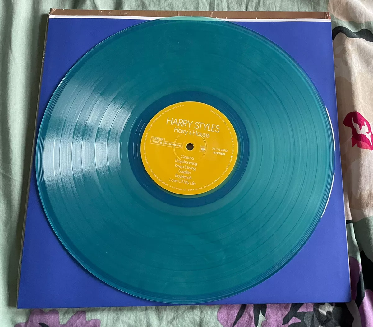 LP vinyle vert exclusif verre de mer Harry Styles Harry's House - flambant  neuf