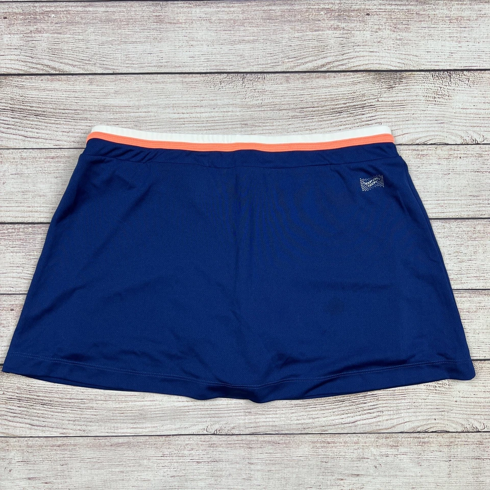 Lotto Tennis Skirt Sheila China Blue Deep Dry Tech Built In Short Women's Size M - Image 2 of 4