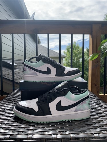 Air Jordan 1 Low SE Tye Dye White Mint 