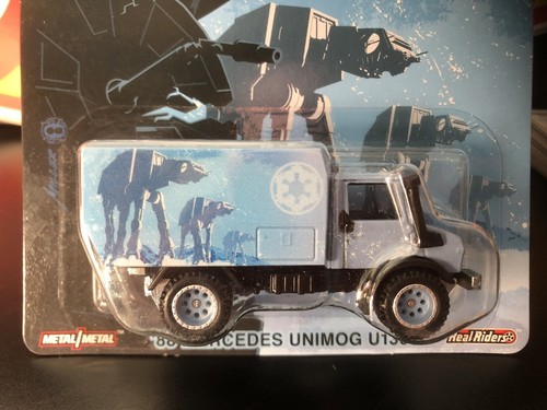 Hot Wheels 2020 Premium Star Wars '88 Mercedes Unimog U1300 schiaccia la ribellione - Foto 2 di 3