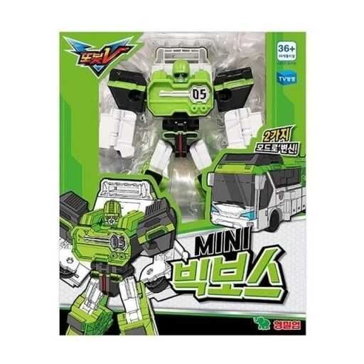 Young toys Tobot V MINI BIGBOSS Transformer Robot Citytour Car Toy