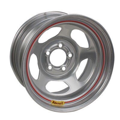 Bassett Racing 15 x 8 Extreme Bead 5 on 4.5 Steel Wheel