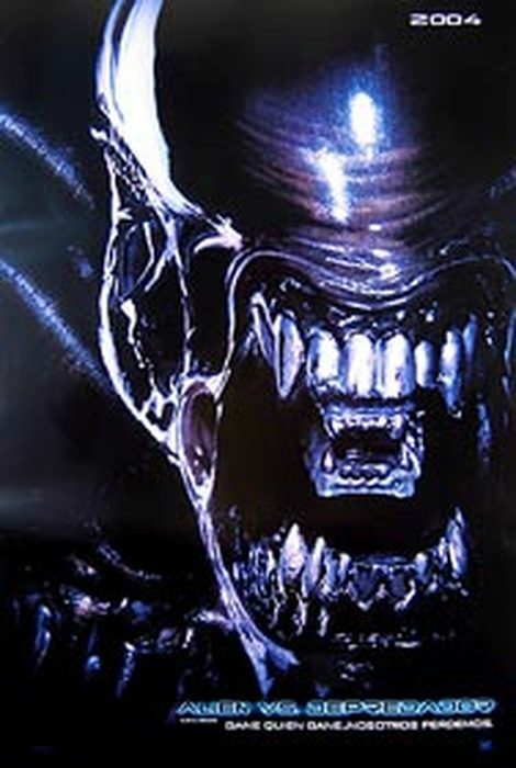 Alien Vs Predator (Double Sided International Spanish) Original Movie Poster