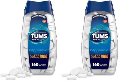 TUMS Ultra Strength Chewable Antacid Tablets for Heartburn
