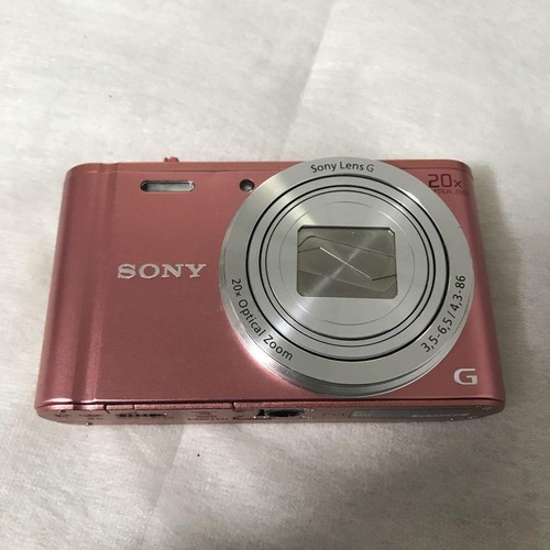 Sony Digital Camera Cybershot WX350 Optical 20x Pink Tested Working eBay