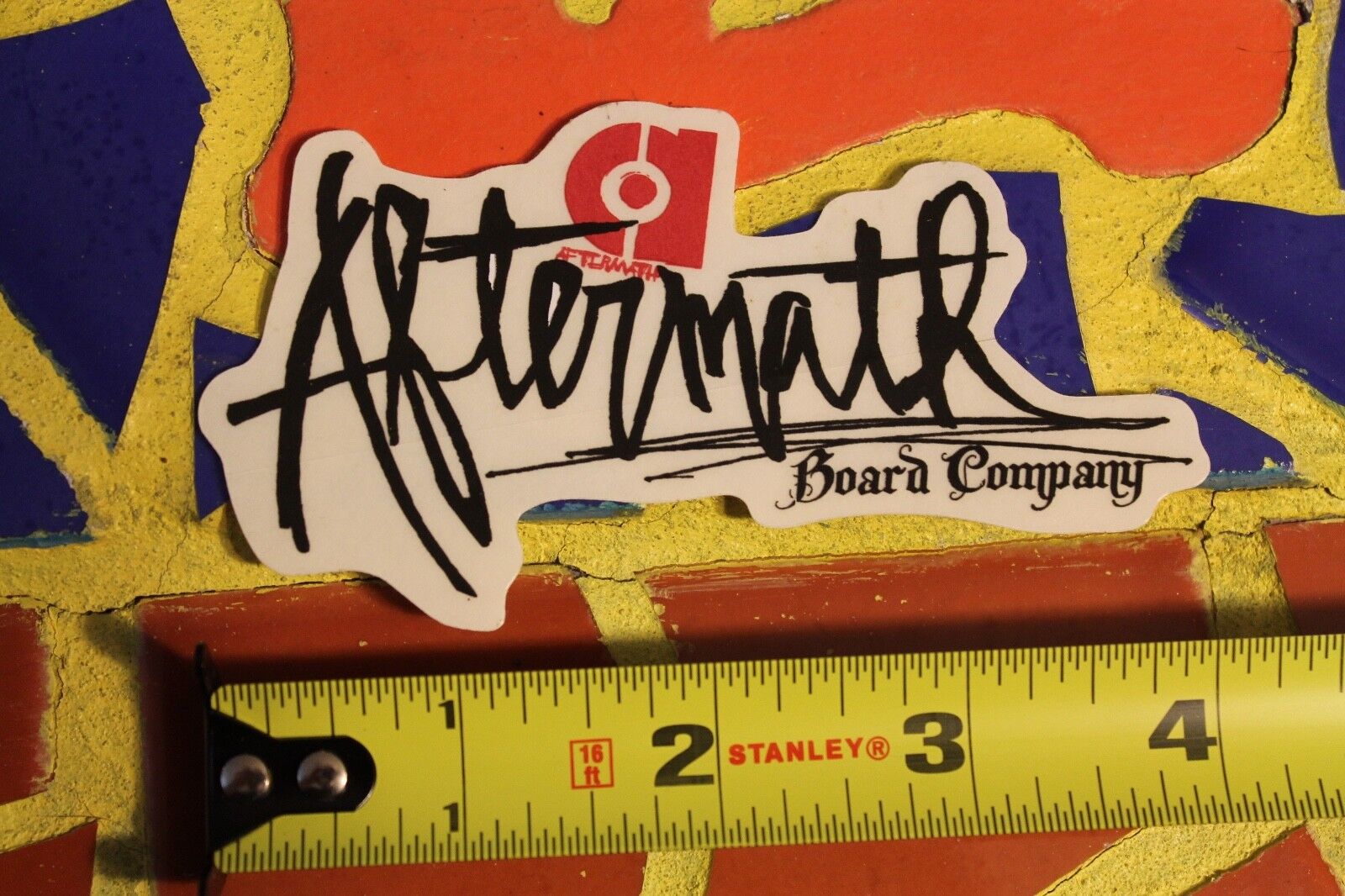 AFTERMATH Sale Choice special price Ian Wright Spyder Surfboards Vintage STI Decal Surfing