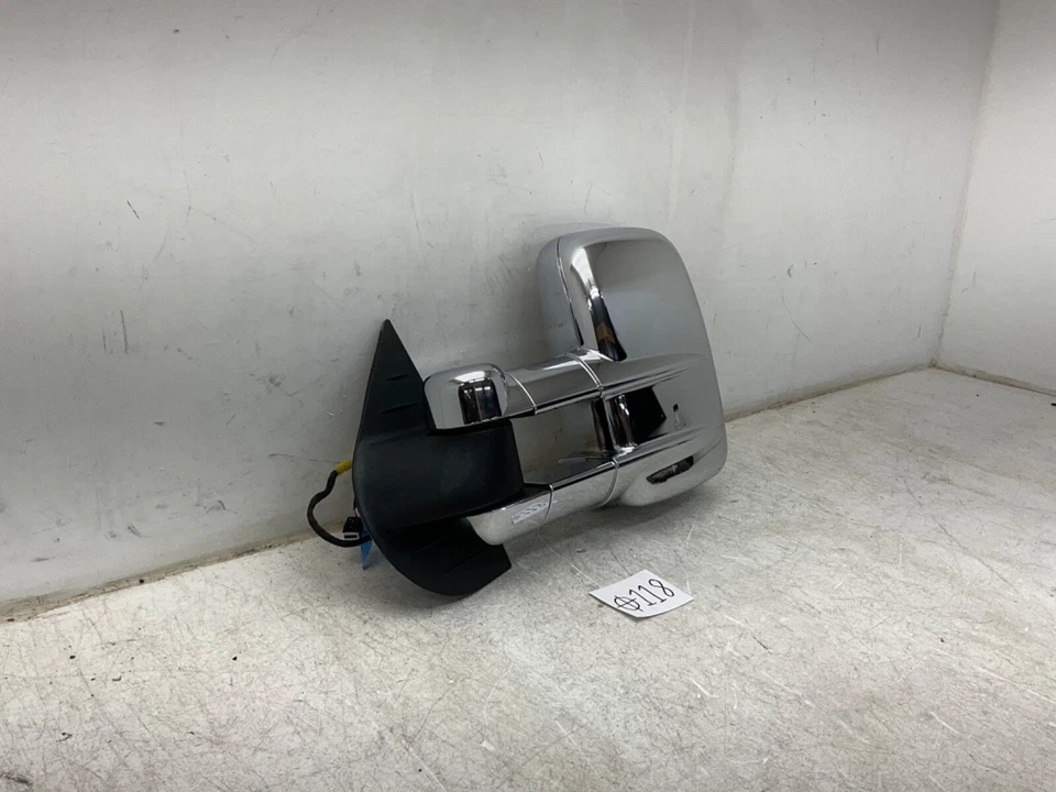 Espejo retrovisor eléctrico del lado del conductor Chevrolet Silverado 1500 2007 2008 2009 2010-2013 OEM Foto 2 de 4