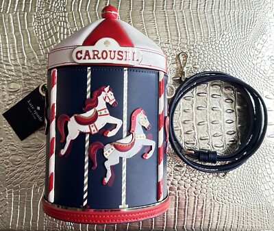 Kate Spade Winter Wonders Carousel 3D Crossbody Bag Novelty Handbag Purse  NWT - Main Image