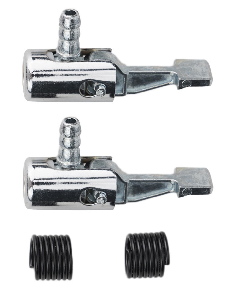 6mm Air Tire Chuck Inflator Pump Hose Adapter Valve Connector For - Foto 6