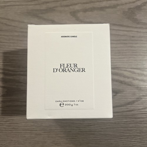 JO MALONE ZARA FLEUR D'ORANGER 7.0 oz (200 g) Aromatic Candle NEW in