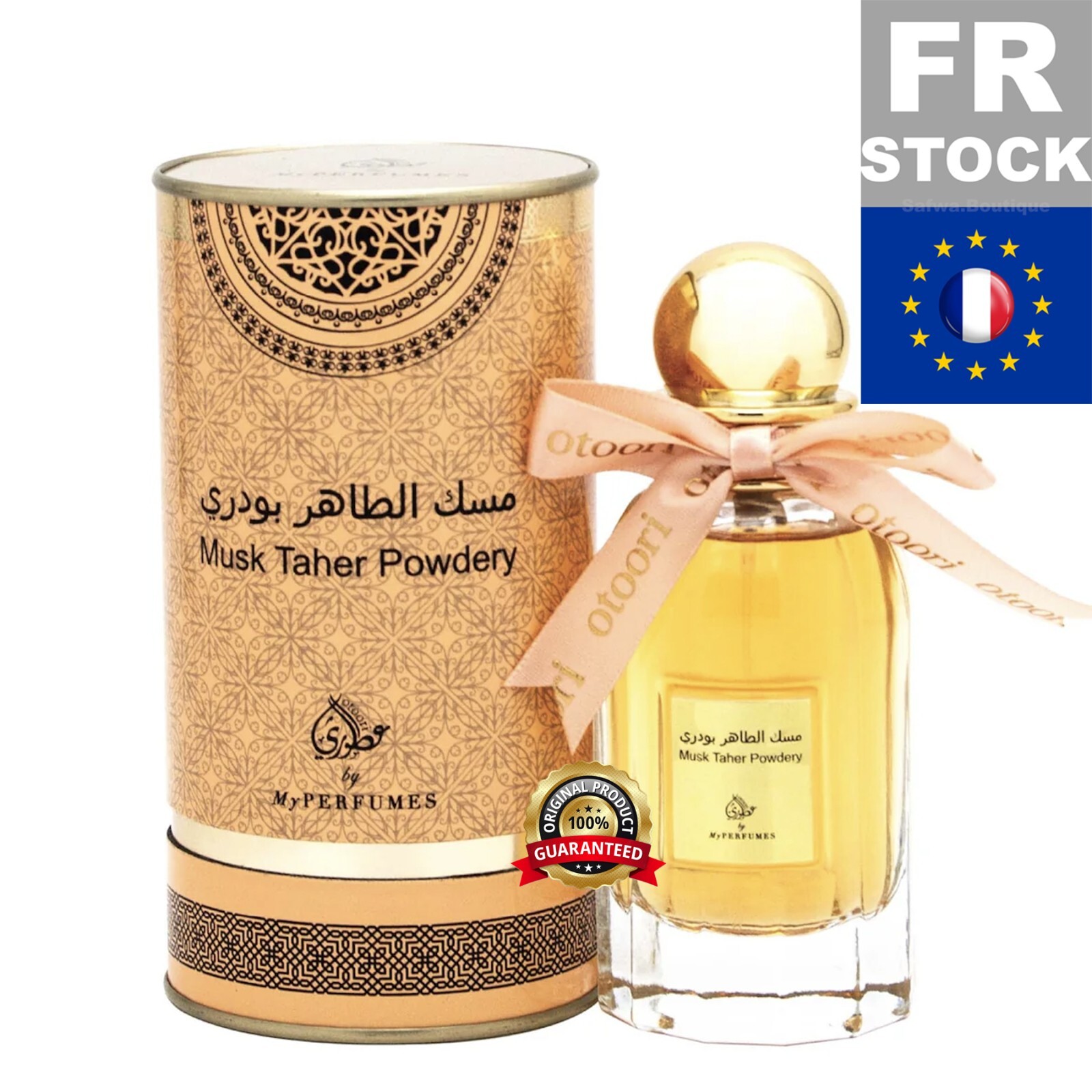 Musk Taher Powdery Arabiyat eau de parfum 80mL flacon spray My Perfumes
