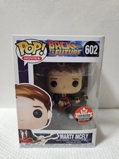 Funko Pop Marty Mcfly #602 Back to the Future 2018 Canadian Convention Exclusive