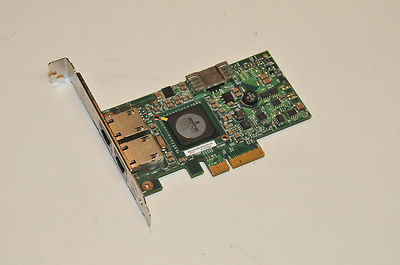 Dell / Broadcom Dual Port PCIe x4 Gigabit Network Adapter 0F169G F169G  OEM Dell
