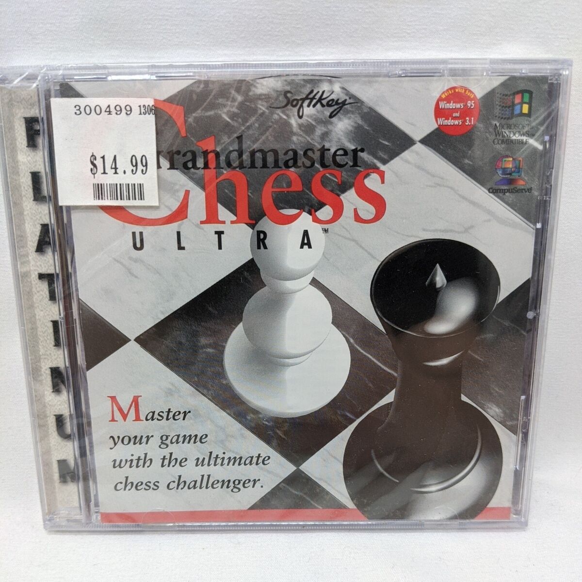 SoftKey, Video Games & Consoles, Grandmaster Chess Ultra Pc Cdrom For  Windows 3 95