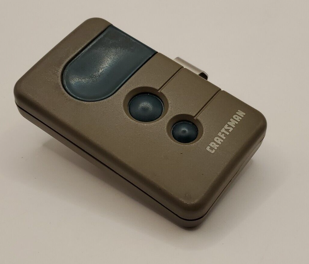 Craftsman 3 button Garage Door & gate remote opener 139.53681B HBW1255