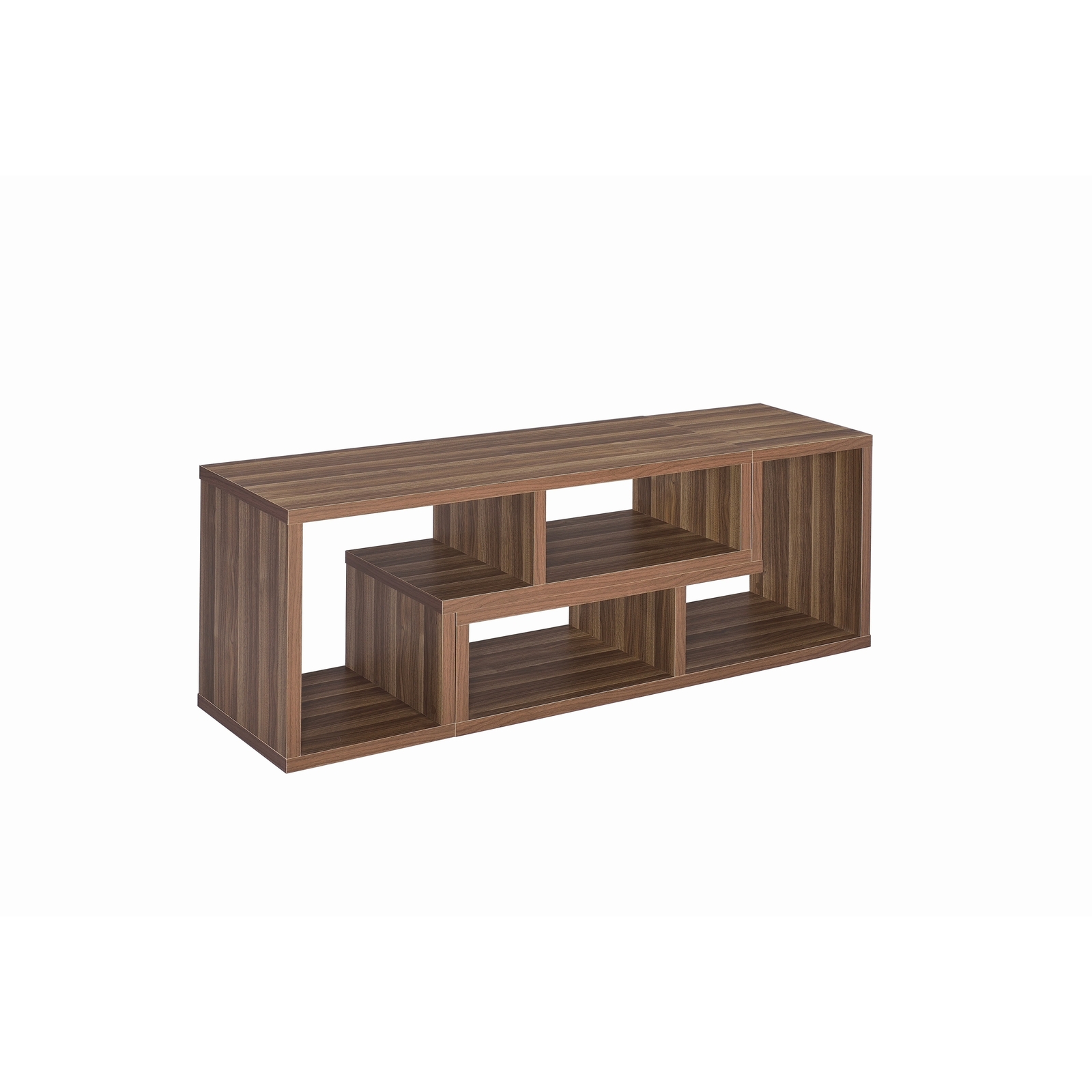 Coaster Furniture Velma Convertable Bookcase and TV Console Grey Driftwood Moder