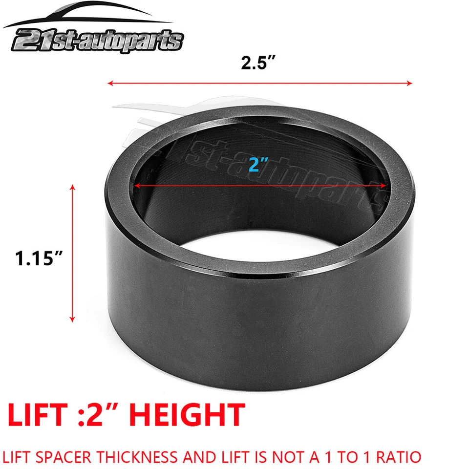 Kit de elevación delantera y trasera de suspensión de 2" para Arctic Cat 300 400 450 550 650 700 1000 Foto 3 de 4