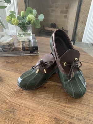 tory burch duck boots