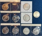 Lot of 10 Canada Silver 50 Cents Fineness .800 Various Dates ASW 3 Oz