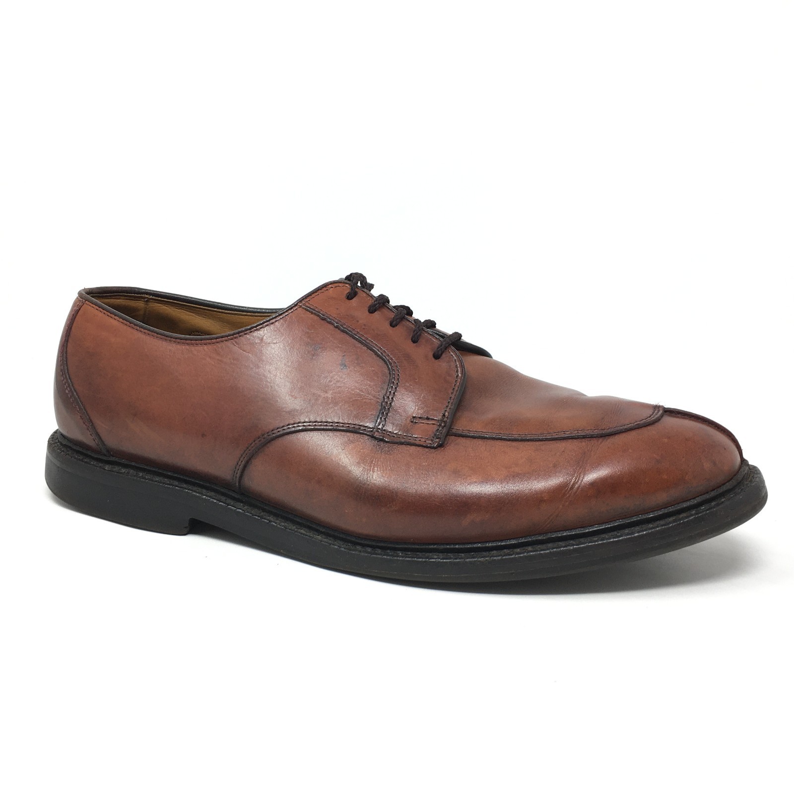 SAOLA Scarpe eleganti Allen Edmonds Ashton Oxford Derbys da uomo taglia 11 5 3E in pelle marrone