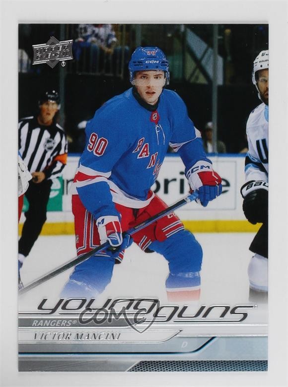 2024-25 Upper Deck Series 2 Young Guns Clear Cut Victor Mancini #464 Rookie RC