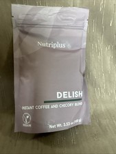 Farmasi Nutriplus Delish Instant Coffee and Chicory Blend 3.53 oz Exp 4/26