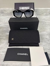 NEW  CHANEL  5486 1656S8  56  BLACK - WHITE TEMPLES  GRADIENT GRAY  POLAR