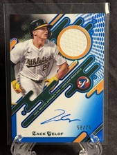 2025 Topps Pristine - Pristine Pieces Autograph Relics Zack Gelof Blue /75 