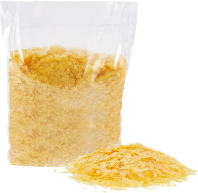 Weewooday Shellac Flakes Blonde Finish Shellac for Household Wood Home Decoratio