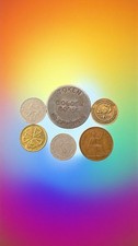 Random Coin & Token Lot E125