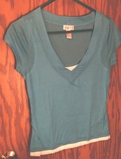 Charlotte Russe Women s Size L Short Sleeve P...