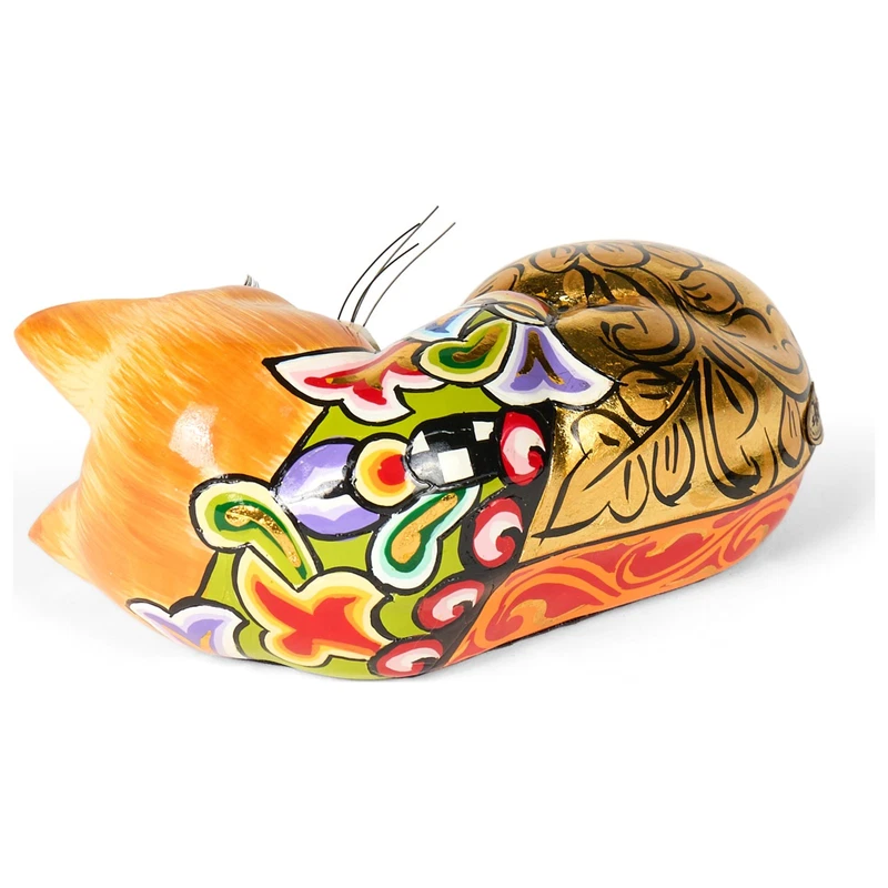 GATTO che Dorme Statua Scultura Tom's Drag 4370 Clementine S 15 cm Pop Art Gatta, fotografia 6 di 9