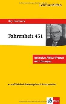 Lektürehilfen Ray Bradbury Fahrenheit 451 von Bradb... | Buch | Zustand sehr gut