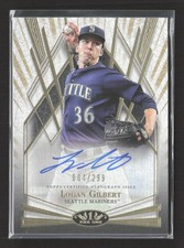 2022 Topps Tier One Logan Gilbert #BOA-LGI 004/299 Auto