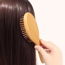 Wooden Bamboo Hair Brush Improve Hair Growth Wood hairbrush Prevent Hair Loss Co