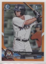 2018 Bowman Chrome Prospects Orange Refractor 20/25 Aaron Knapp #BCP5 0a17