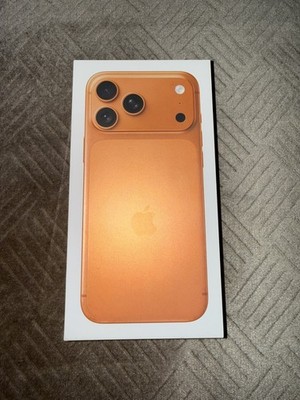 Apple iPhone 17 Pro Max Cosmic Orange EMPTY BOX ONLY 