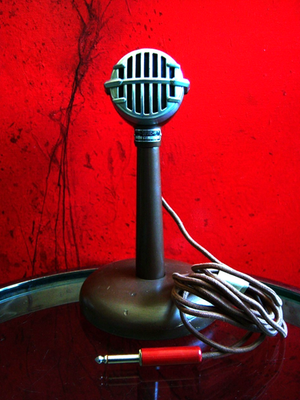 Masaya Nakako　ASTATIC JT-30 ハープマイク Vintage RARE 1940s Astatic Model 30 crystal / harp microphone Hi Z