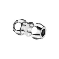 Schell Gerade Doppel Verschraubung 064360699 3/8 X 3/8, 8 Mm, Verchromt