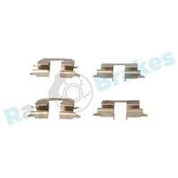 ZubehöRsatz Scheibenbremsbelag RAP Brakes R-U0259 FüR Nissan Juke F15 Van Pulsar