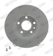 2x FERODO Premier Coat+ Bremsscheiben Hinten für FIAT STILO (192) 251mm