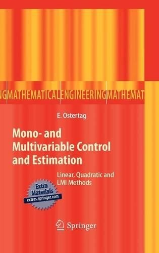 Mono- and Multivariable Control and Estimation by Eric Ostertag - 9783642137334
