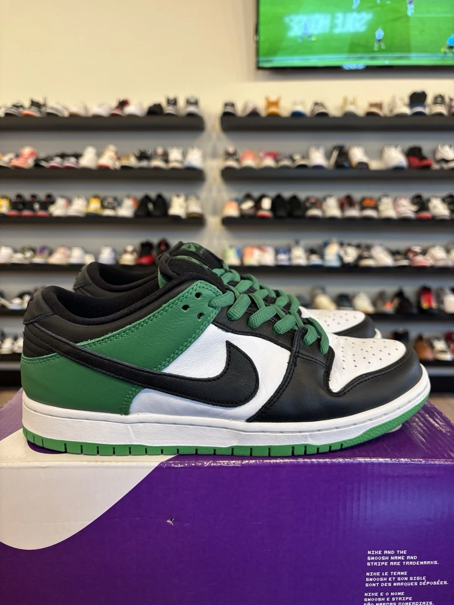Nike Dunk Pro SB Low White Classic Green | eBay